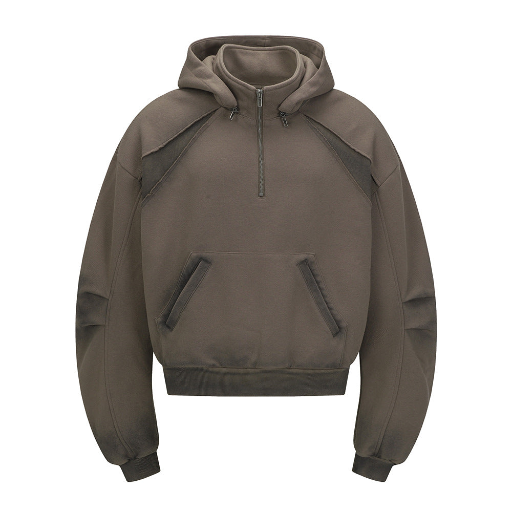 Spray Painted Hooded SweatShirt