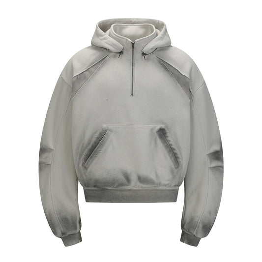 Spray Painted Hooded SweatShirt
