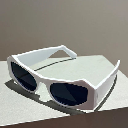 Popular Cat Ear Frame Gradient Shades Eyewear Trendy Brand Design Sun Glasses